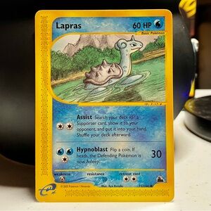 Pokémon Lapras Common Card